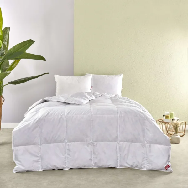 Glamour Double Duvet White